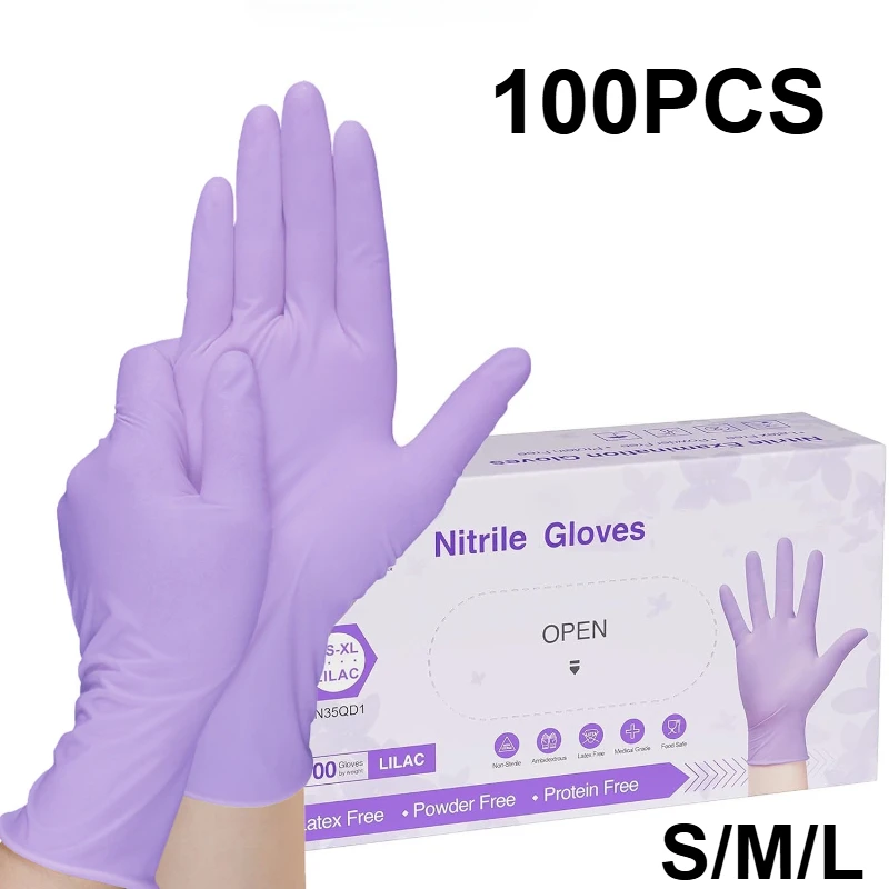 Gants jetables en Nitrile viol - Nitrile Mechanic Glove avis et prix
