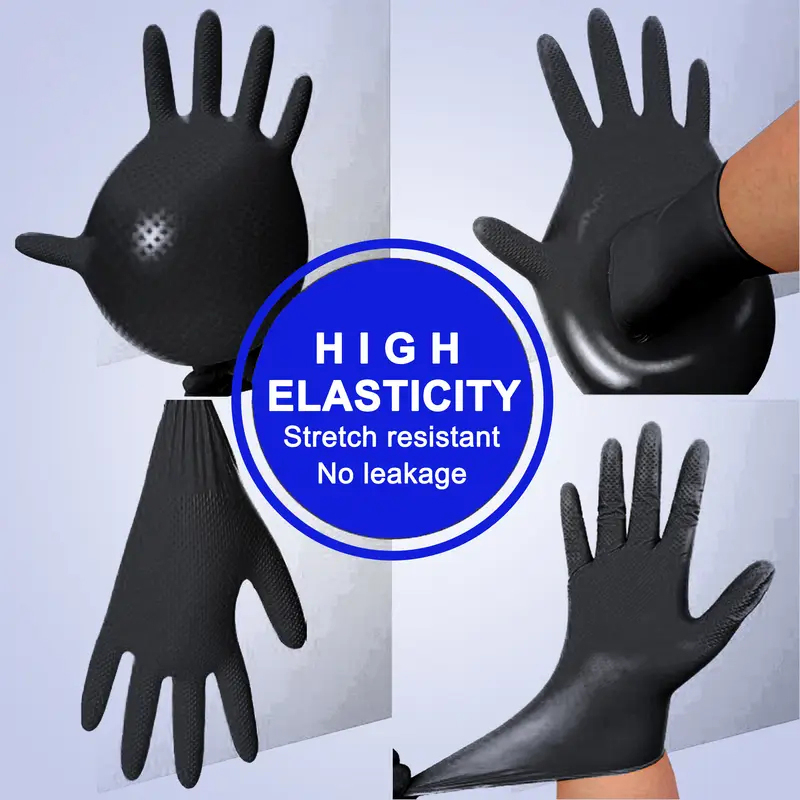 Gants en nitrile jetables indu - Nitrile Mechanic Glove avis et prix