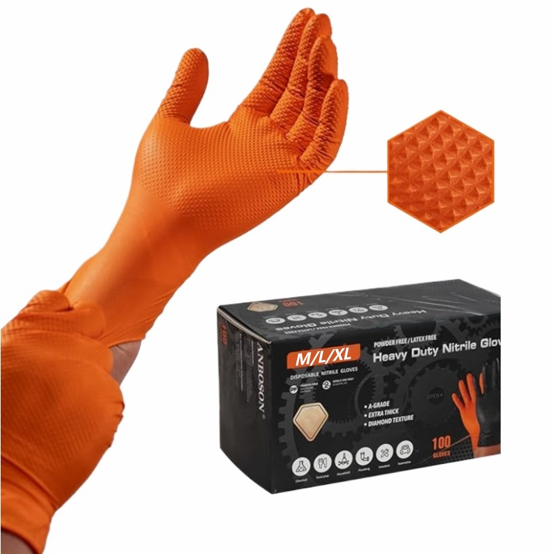 Gants de travail en nitrile or - Nitrile Mechanic Glove avis et prix